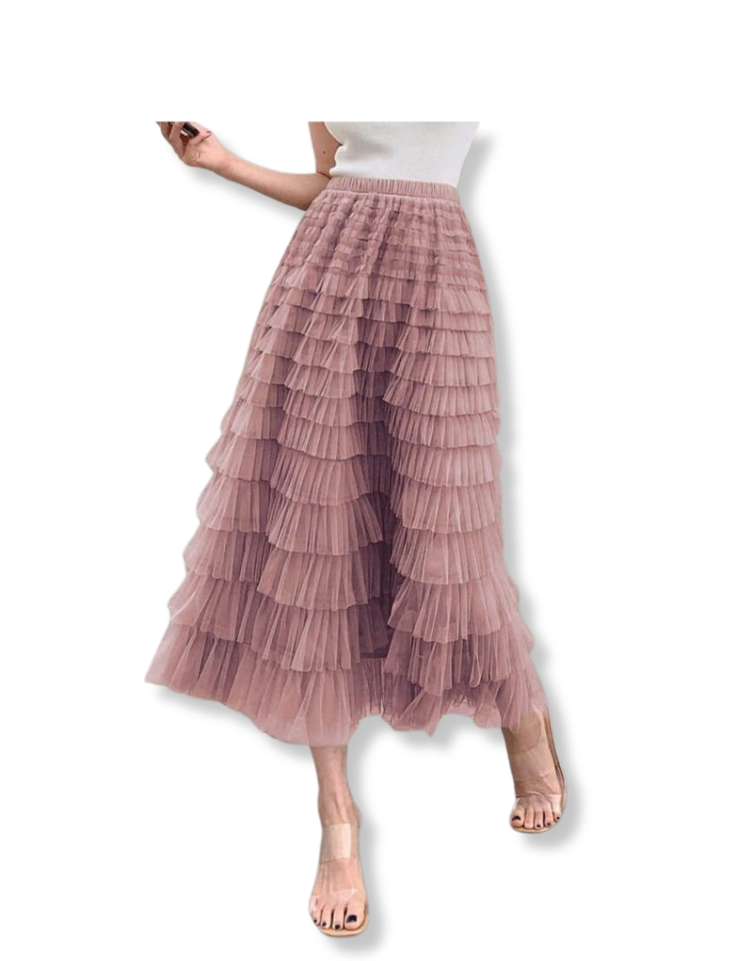Ethereal Layers Tulle Skirt