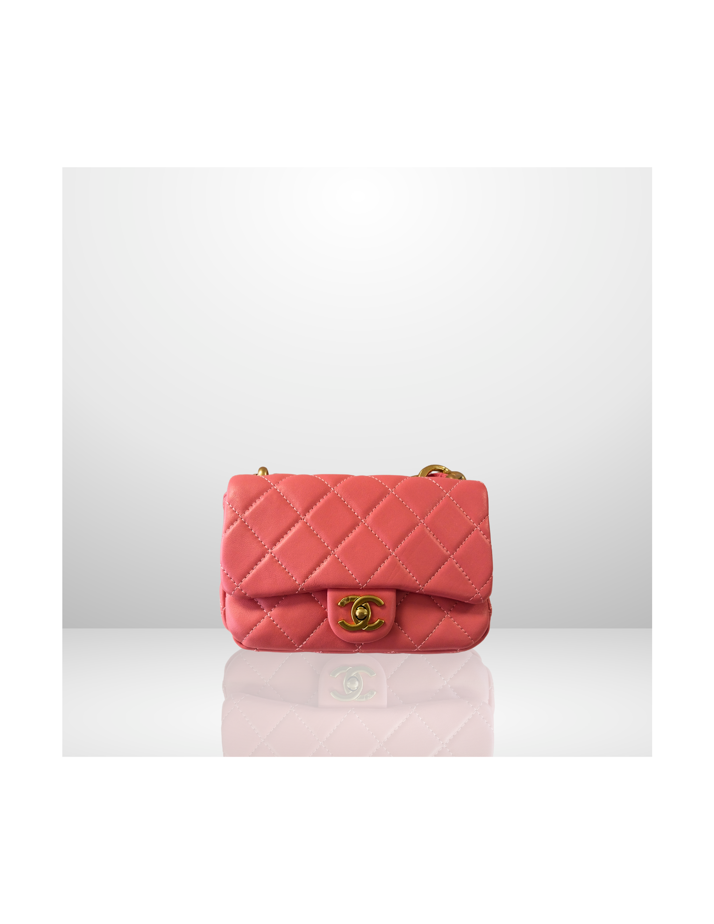 The Rosé Élégance Mini Coach Handbag