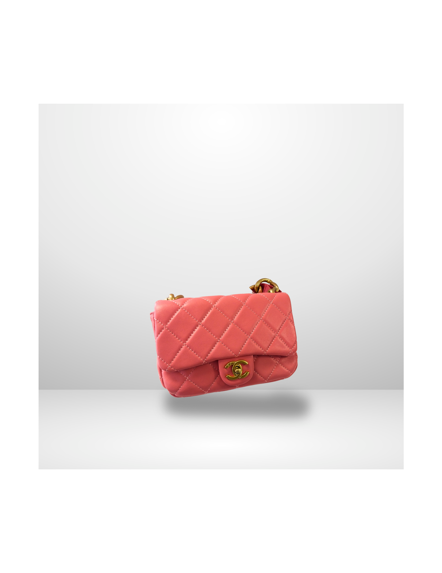 The Rosé Élégance Mini Coach Handbag