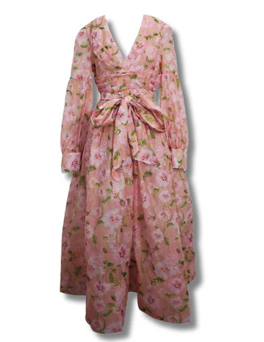 Blush Bloom Maxi Dress