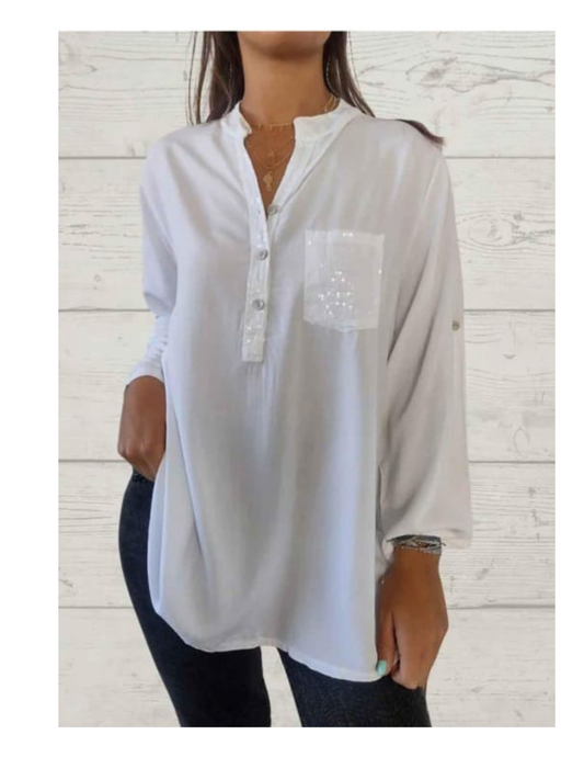 Ivory Luxe Linen Shirt