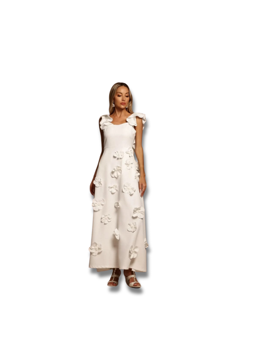 Ivory Bloom Dress