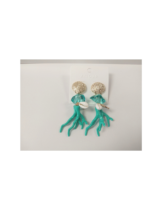 Azure Blossom Earrings