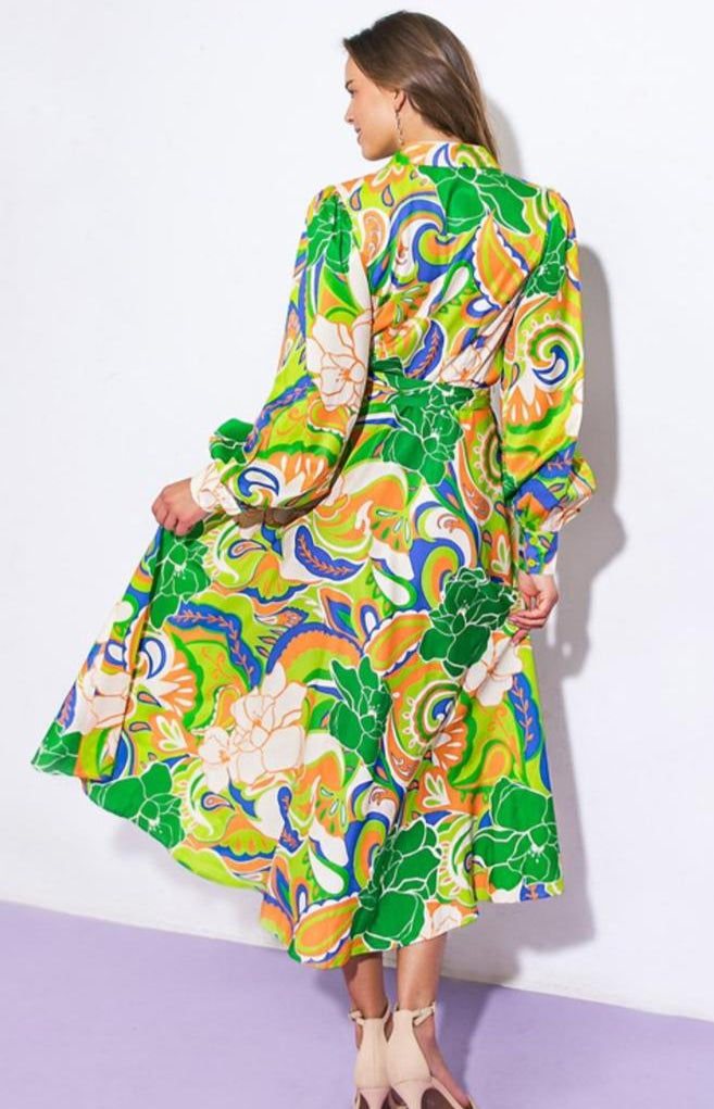 Enchanted Moonlight Satin Dress