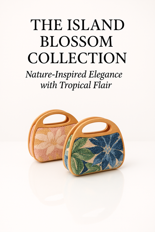 The island Luxe Collection - Tropical Elegance in Quilted Leather